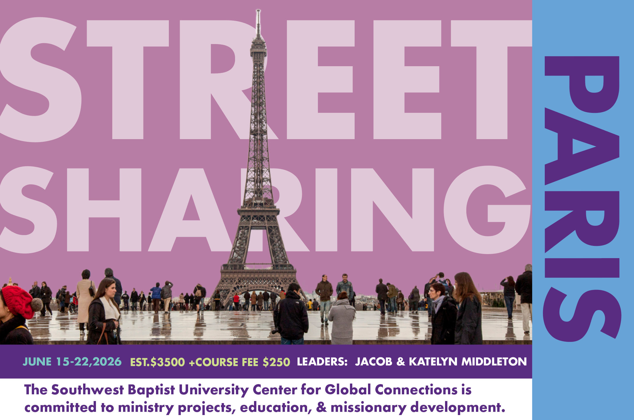 postcard image for the Paris project