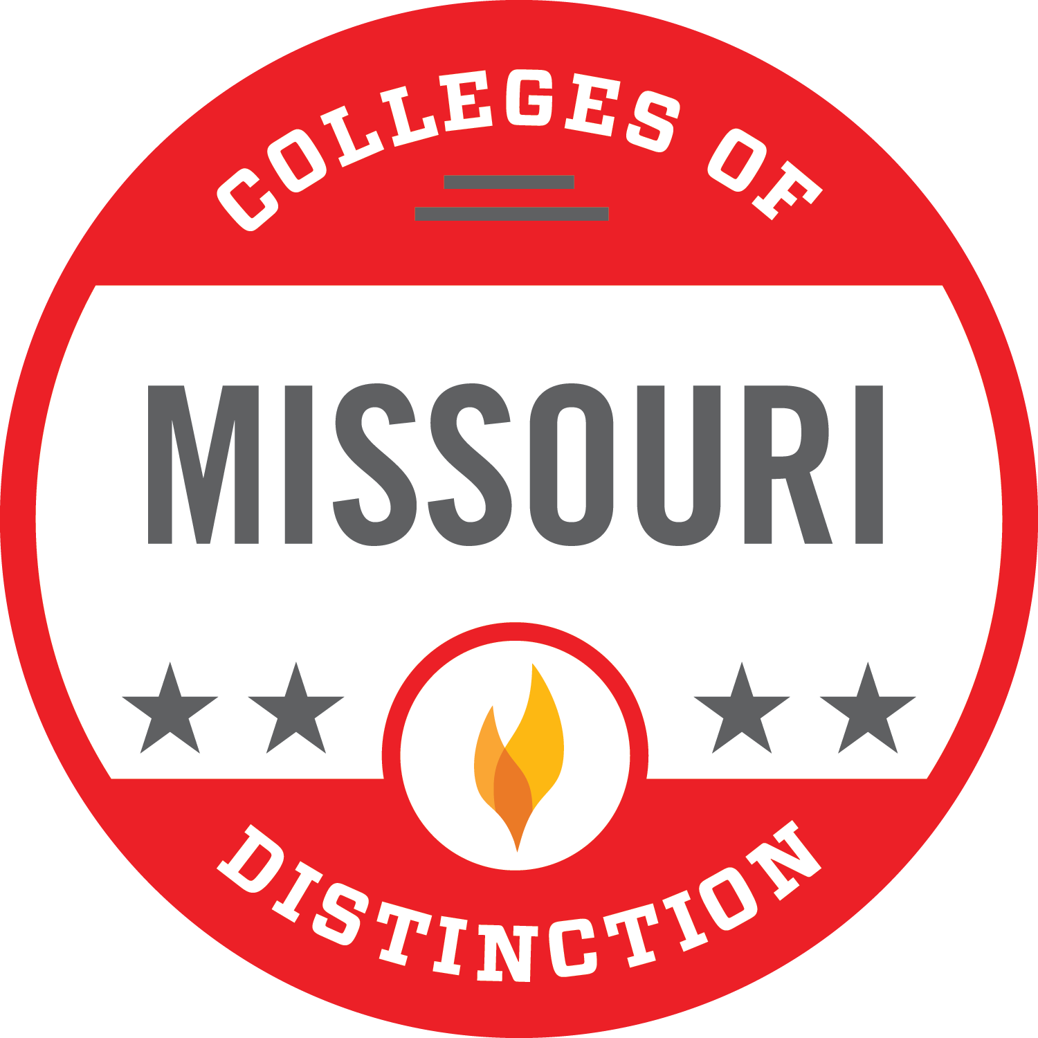 missouri college of distinction badge