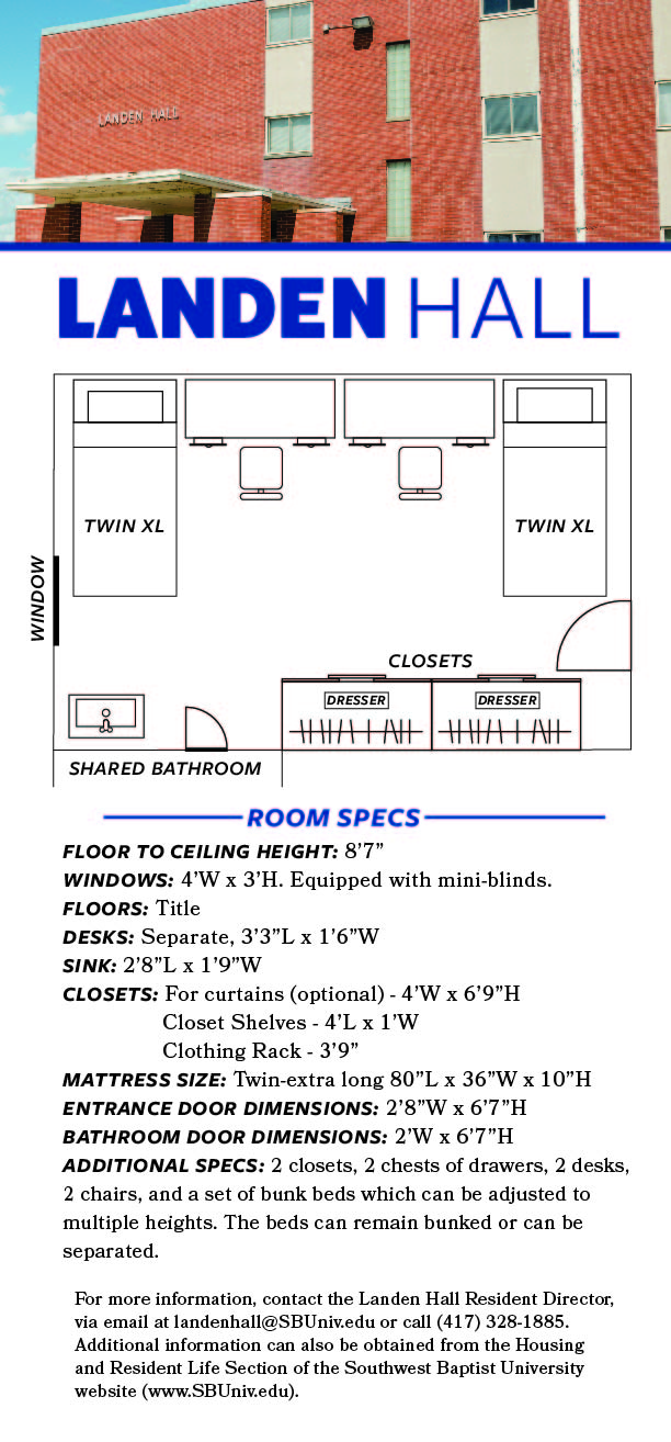 landen hall dorm floor plan