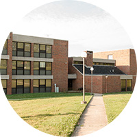 photo of woody-gott building