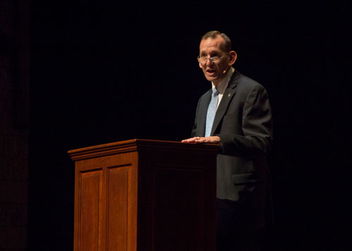 Gen. Randolph Alles speaks on Constitution Day.