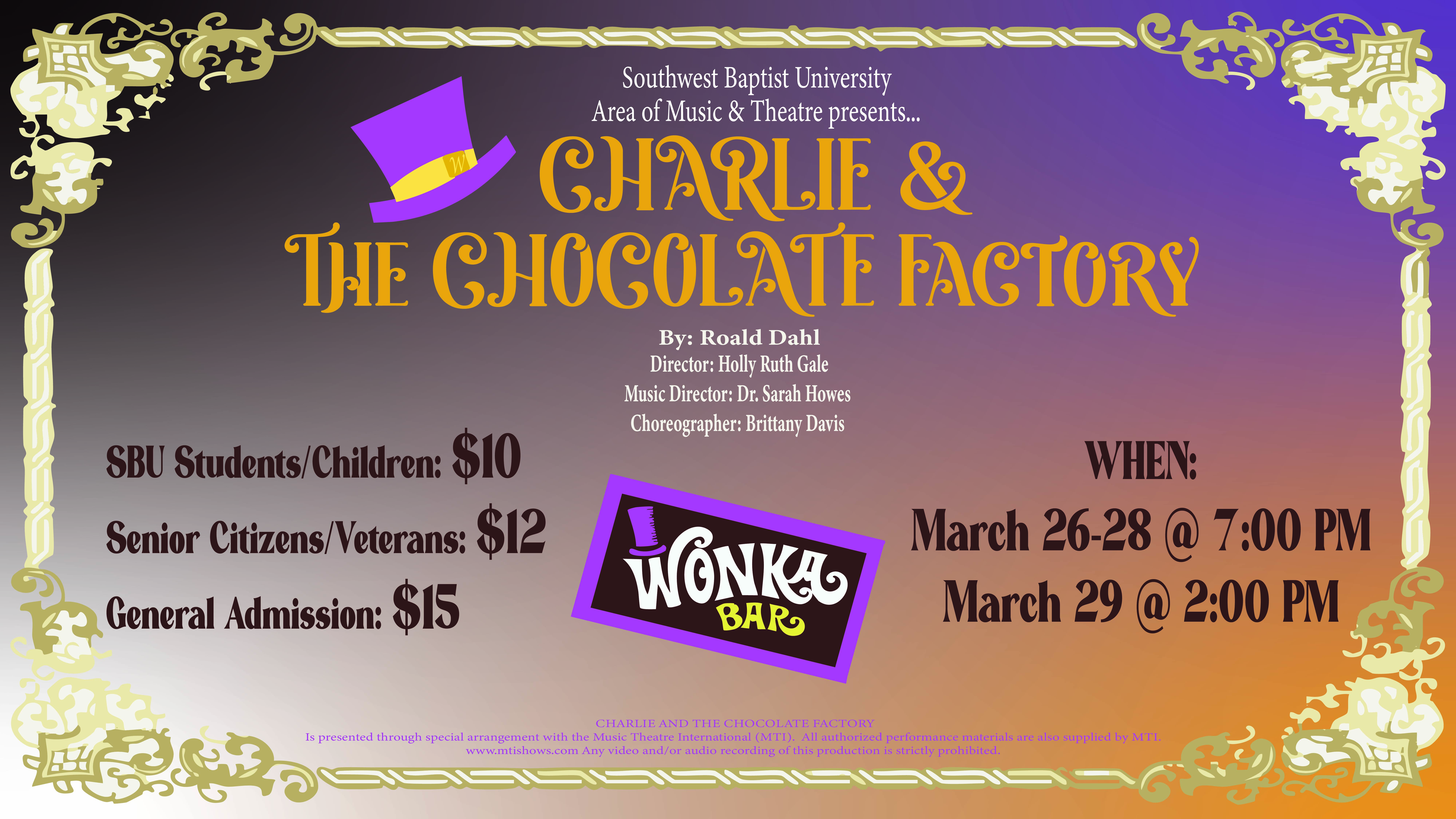 Charlie and the Chocolate Factory the Musical