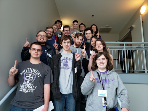 SBU's CIS programming team ranked second in the Great Plains contest.