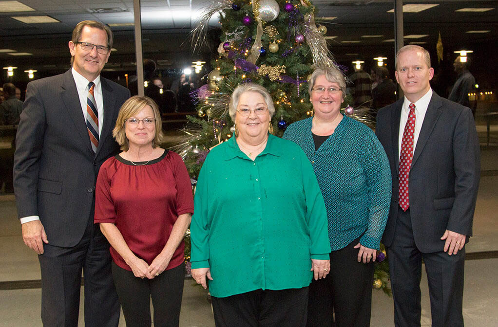 SBU honored employees with 15 years of service to the university