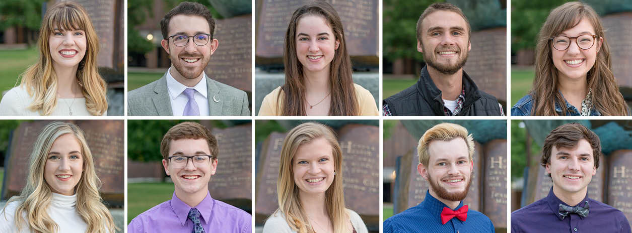 Homecoming 2020 King and Queen candidates