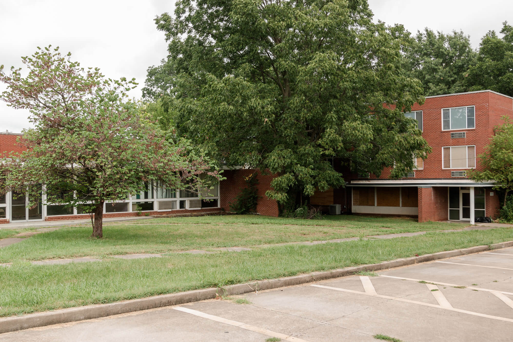 current view of Ingman and Maupin Halls