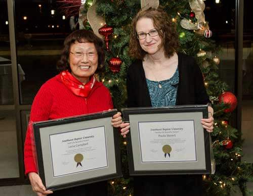 Lena Campbell and Paula Steiert were the 2018 Life Beautiful Award recipients.