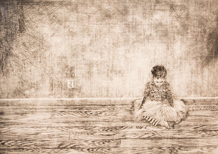 SBU's current exhibit features local printmakers Deby Gilley and Marian Stahl Chamberlain