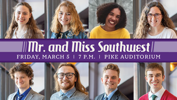 Mr. and Miss Southwest candidates