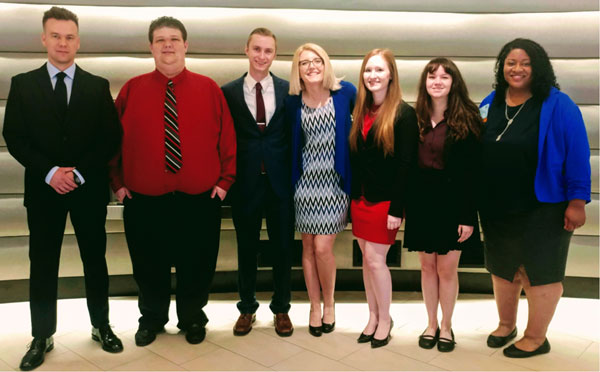 SBU PBL students competed at nationals.