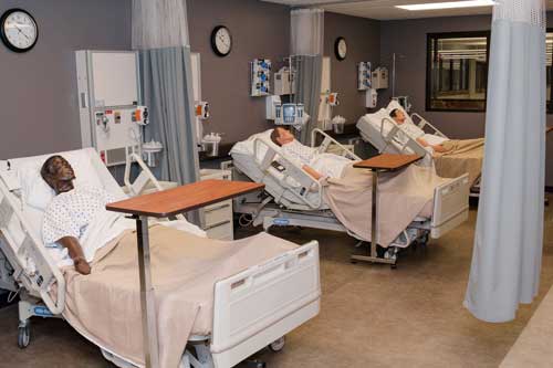 SBU's Bolivar campus includes a state-of-the-art simulation lab.