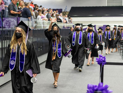 SBU Class of 2021 exits the undergraduate ceremony