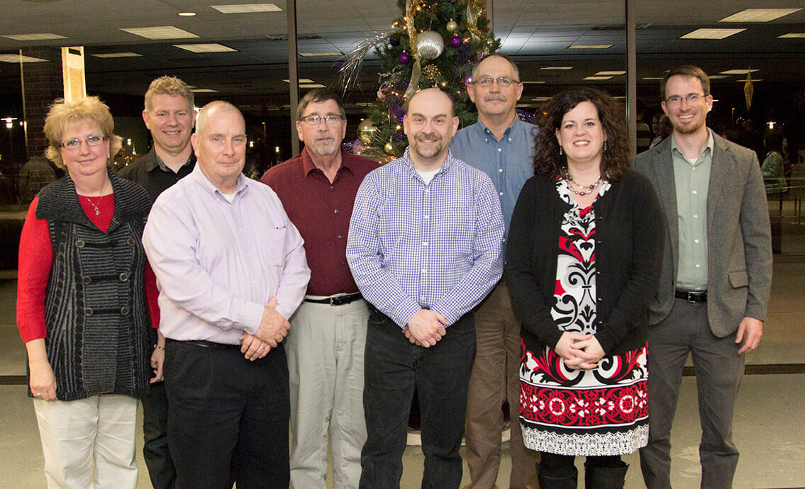 SBU honored employees with 10 years of service to the university