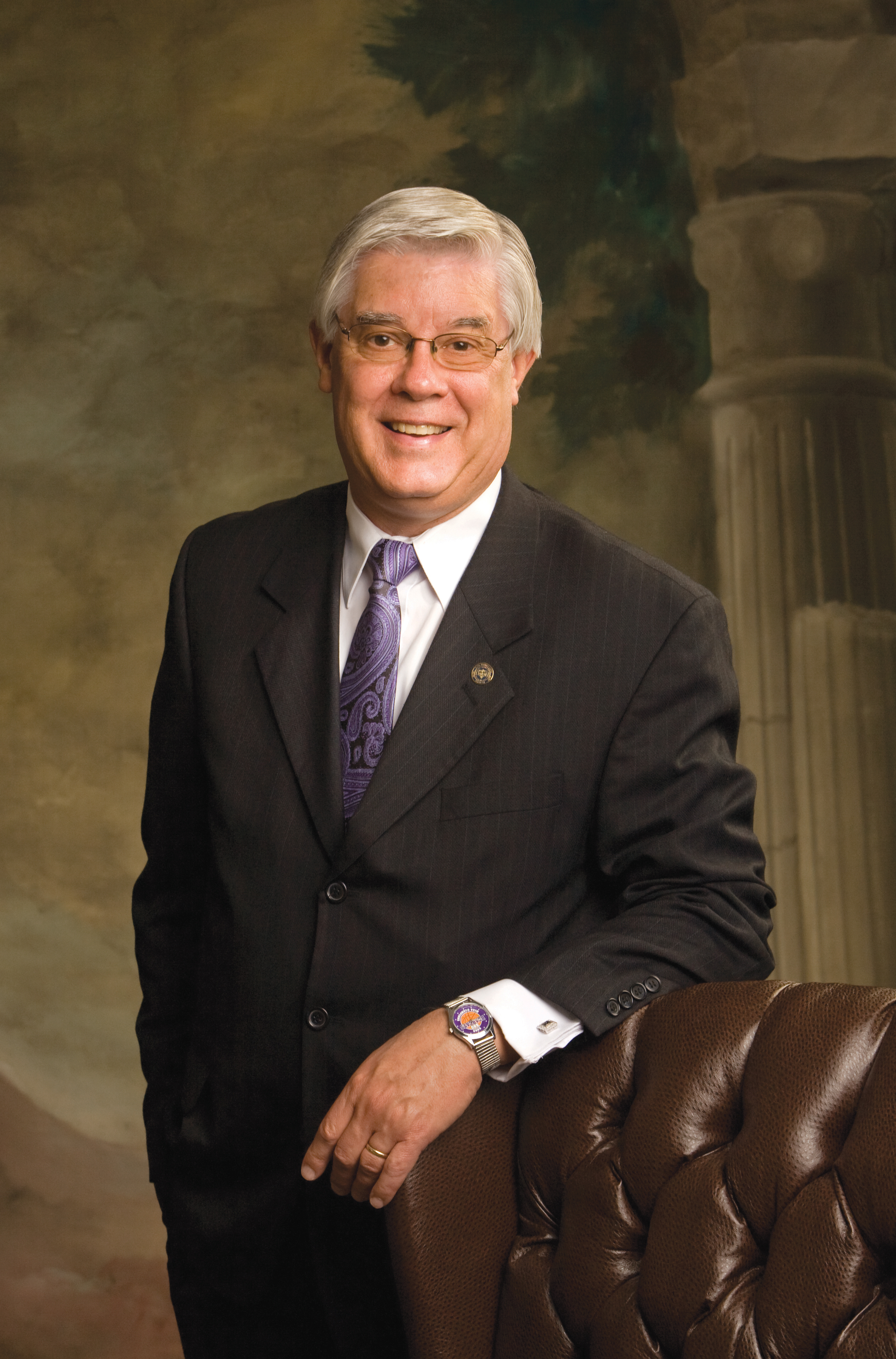 Dr. C. Pat Taylor, president of Southwest Baptist University