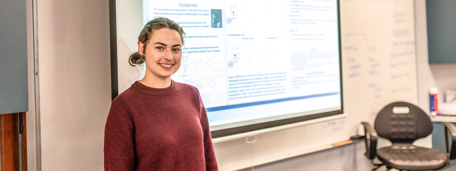 students work on chemistry experiment
