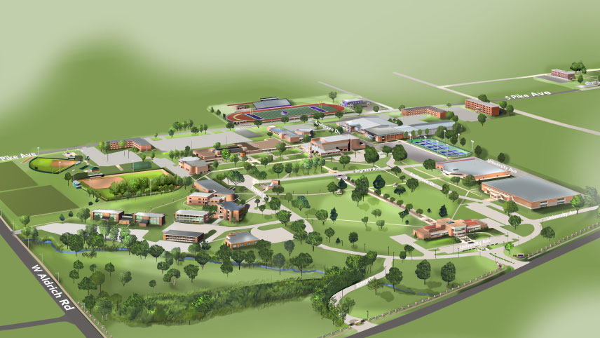 Bolivar Campus Map